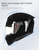 ILM Full Face Motorcycle Helmet for Motocross Street Bike DOT Certified Model-317.
