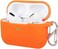 Felony Case &ndash; Soft Silicone AirPods Pro Case - Neon OrangeShockproof, 360 Protective Apple Airpods Case Cover with KeychainWireless Charging Compatible with Front LED Visible.
