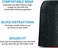 Comply Professional Series Memory Foam Tips for All Shure EarbudsSize Medium, 3 Pairs,Black.