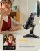 APPS2Car Adjustable Cell Phone Stand, Phone Stand for Desk, Heavy Duty Phone Holder Cradle with 360 Degree, Home Office Accessories, Desktop Phone Holder Dock Desk Stand for iPhone, All Smartphones.