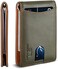 SERMAN BRANDS RFID Blocking Slim Bifold Genuine Leather Minimalist Front Pocket Wallets for Men with Money Clip Thin Gift.