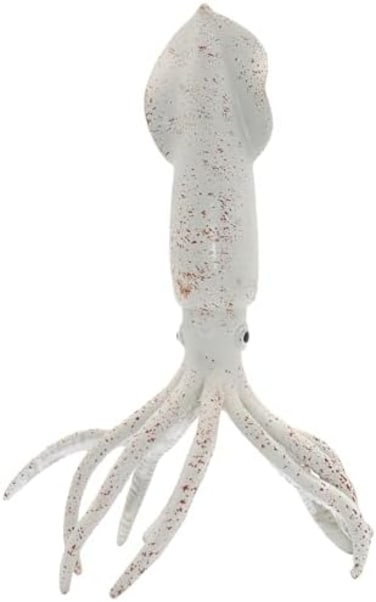 لعبة الحبار من جيميني وجينيوس للأطفال - مجسم حيوان بحري من عالم المحيطات - طول 6 بوصات - لعبة مجسم حيوان بحري للأطفال.