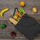 حقيبة تسوق قطنية من تصميم TOPDesign، حقائب تسوق قماشية خفيفة الوزن وقابلة لإعادة الاستخدام.