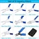 Shynek Jewelry Pliers, 8pcs Jewelry Making Pliers Tools Micro Jewelry Pliers Set Jewelry Making Kit for Jewelry Making Supplies.