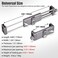 SHINEWEE Metal iPad Holder for Tripod Mount, 1/4" Screw, Acra/RRS Rail Plate Mounts, Fits iPad 1 2 3 4 5 Mini Air Pro,Universal Tablet iPad Clamp Holder Stablizer Adapter.