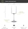 JoyJolt Claire 11. 4oz White Wine Glass Set. White Wine Glasses Set of 2 Crystal Glasses. Elegant Stemware Stemmed Wine Glasses Made in Europe. Unique Wine Glasses, Modern Wine Glasses with Stem.