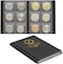 Uncle Paul Coin Album Coin Holder Coin Collection Book for Half Dollar/Small Dollar/50 Pence/Two pounds 60 Pockets CS3706.