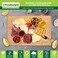 Freshware Bamboo Cutting Boards for Kitchen with Juice Groove [Extra-Large] Wood Cutting Board for Chopping Meat, Vegetables, Fruits, Cheese, Knife Friendly Serving Tray with Handles, 18 x 12. 5-inch.