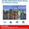 Uinkit Thick Photo Paper Glossy Double Sided 100 Sheets 8. 5x11 Heavyweight 69lb 260gsm Inkjet Both Sides Printable 11. 8mil A4 Letter size Flyer Bulk Pack 8. 5 x 11 Card paper postcard postal A189.