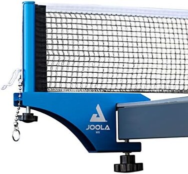 JOOLA Professional Grade WX Aluminum IndoorOutdoor Table Tennis Net and Post Set - Quick Setup Ping Pong Net - Reinforced Cotton Blend Net w/Adjustable Tensioning System , Aluminum , 72in , 11191.