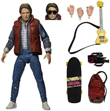 NECA - مجسم مارتي مكفلاي من فيلم العودة إلى المستقبل، الإصدار النهائي بحجم 7 بوصات.