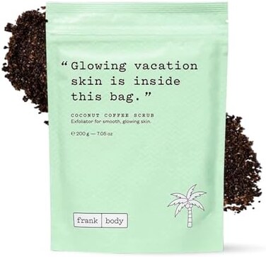 FRANK BODY Coconut Coffee Scrub(200g.