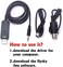 Flysky Flight Simulator SM100 RC Flight Simulator Cable for Flysky i6 i4 TH9X T6 T4B GT3 GT2 Remote Controller Adapter.