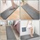 KMAT Kitchen Mat Cushioned Anti-Fatigue Floor Mat Waterproof Non-Slip Standing Mat Ergonomic Comfort Floor Mat Rug for Home,Office,Sink,Laundry,Desk 17. 3" (Wx 60"(L,Grey.