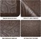 KMAT Kitchen Mat Cushioned Anti-Fatigue Floor Mat Waterproof Non-Slip Standing Mat Ergonomic Comfort Floor Mat Rug for Home,Office,Sink,Laundry,Desk 17. 3" (Wx 28"(L,Brown.