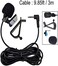 NowTH 3. 5mm Microphone Mic HD Voice Assembly for Car Vehicle Head Unit Bluetooth Enabled Stereo Radio DVD GPS (9. 85 Feet Cable.