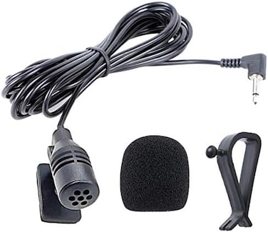 NowTH 3. 5mm Microphone Mic HD Voice Assembly for Car Vehicle Head Unit Bluetooth Enabled Stereo Radio DVD GPS (9. 85 Feet Cable.