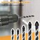 TITGGI Concrete Drill BitMasonry Drill Bit Set, Professional Drill Bit Set (5PCSfor Glass/Brick/Plastic/Cement/Wood/Tile/Etc, Industrial Strength Carbide Drill Bit Tip, 1/4"-1/2".
