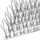 OFFO Bird Spikes with Stainless Steel Base.