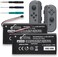 Pickle Power Joy Con Battery Replacement, 2pcs HAC-006 Battery for Nintendo Switch HAC-015 HAC-016 LeftRight Joy-Con Controller.