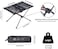 Naturehike Folding Camping Table - Portable Folding Table Compact Lightweight Small Folding Roll-up Table with Carry Bag for Outdoor Picnic, Beach, Camping,BBQ,Party&acirc;&acirc;&sbquo;&not;&brvbar;.