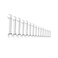 by 
		 EFFICERE 15-Piece Premium Angle Head Open End Wrench Set, Chrome Vanadium Steel, Mirror Chrome FinishInclude Metric Sizes 10, 11, 12, 13, 14, 15, 16, 17, 18, 19, 20, 21, 22, 23, 24mm with Stora