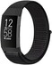 AVOD Nylon Watch Bands Compatible with Fitbit Charge 4/Charge 3/SE, Soft Replacement Wristband Breathable Sport Strap with Band for Women Men.