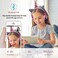 TCJJ Kids Headphones Wireless Headphones for Kids Unicorn Headphones for Girls Bluetooth w/Microphone Adjustable Headband, Over On Ear Headset for School/Kindle/Tablet/PC Online Study (Pink, Wireless.