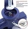 Nuovoware Jaw Width 70mm Bench Vise with 360 Degree Swivel Base Heavy Duty Rustproof Hardened Jaw Table Clamp for Woodworking Metalworking Sawing - Blue.