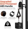 RENRANRING Gym Exercise Handles, Replacement Handle Attachments for Cable Machine Pulleys, Resistance Band and Strength Trainer, Pull Down Workout Accessories, Home Gym Add On Equipment.