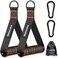 RENRANRING Gym Exercise Handles, Replacement Handle Attachments for Cable Machine Pulleys, Resistance Band and Strength Trainer, Pull Down Workout Accessories, Home Gym Add On Equipment.