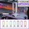 Tilted Nation RGB Gaming Headset Stand - 3 in 1 Design with Mouse Bungee and 2 Port USB 3. 0 Hub - The Ultimate Addition to Your Gaming Station - Dynamic RGB Headphone Stand with USB Charger - White.