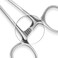 SURGICAL ONLINE MIAOGE Fishing Clamp Set 5in Straight and Curved Hemostat Forceps Locking Tweezers Clamp Stainless Steel Silver.
