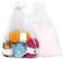 SumDirect 100Pcs12x16 Inches Extra Large White Organza Gift Bags with Drawstring.