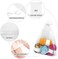 SumDirect 100Pcs12x16 Inches Extra Large White Organza Gift Bags with Drawstring.