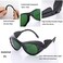 JILERWEAR Professional Laser Safety Glasses for 405nm,445nm,450nm,532nm,850nm Laser and 190nm-490nm Wavelength Violet/Blue/Red Laser Protection Goggles.