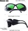JILERWEAR Professional Laser Safety Glasses for 405nm,445nm,450nm,532nm,850nm Laser and 190nm-490nm Wavelength Violet/Blue/Red Laser Protection Goggles.