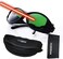 JILERWEAR Professional Laser Safety Glasses for 405nm,445nm,450nm,532nm,850nm Laser and 190nm-490nm Wavelength Violet/Blue/Red Laser Protection Goggles.