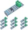 ANMBEST 10PCS MAX485 RS485 Transceiver Module TTL UART Serial to RS-485 Module for Arduino Raspberry Pi Industrial-Control.