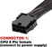 TeamProfitcom ATX CPU 8 Pin Power Extension Cable CPU 8 Pin Female to 8(44Pin Male EPS-12V Extension Cable for Motherboard 32 Inches.