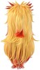 SUNXXCOS High Temperature Fiber Men and women For male Party Halloween Kimetsu no Yaiba short cosplay wigs synthetic (Rengoku Kyoujurou.