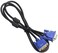 EKYLIN VGA to VGA Video Cable 1. 5m / 5ft for Computer PC Laptop to Monitor Screen Projector with VGA Plug Port.