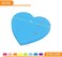 SIMONA Heart Shape Sticky Notes 8 Color Bright Colorful Sticky Pad 75 Sheets/Pad Self-Sticky Note Pads.