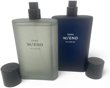 Zara Men's W/END TILL 8. 00 PM W/END TILL 3:00 AM 2 Pack 100 ML/ 3. 4 Fl. Oz100 ML Fl. Oz.