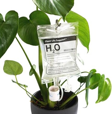 Bubblegum Stuff Plant Life Support - Automatic Watering System for House Plants - Fun Garden Gifts - Home Accessories - Plant Waterer for Indoor Plants.