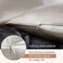 LILYSILK Silk Pillowcase for Hair and Skin Standard-100% Mulberry Silk 19 Momme Both Sides Silk Bed Pillow Cover with Hidden Zipper, 1 Pc (Standard Size 20''x26'', Silvergray.
