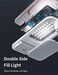 Viozon 360 Rotation Extendable Selfie Stand with Phone Holder, Wireless Rechargeable, Foldable, 7 LED Brightness for Live Streaming, YouTube/Tiktok/Recording.