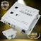 Audiobank AP15 -1/2 Din Car Audio Digital Bass Processor, Sound RestorationCrossover for Car Subwoofer with Bass Knob/Input Level: 15V RMSOutput Level: 13. 5V Peak -2nd Gen.