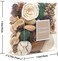 Qingbei Rina Jasmine Scented Potpourris Dried Flowers in Box Home Fragrance Decoration Christmas Aroma Gift Decorative Filler for Bowl and Vase (White.