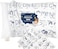 KeaBabies Organic Toddler Pillow Case for 13X18 Pillow - 100% Natural Cotton Pillowcase for Miniature Sleepy Pillows For Boy, Kids - Pillow Sold Separately (Alphamals.